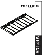 Safe Fleet Prime Design AR1418 Assembly Instructions Manual предпросмотр