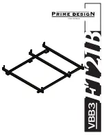 Preview for 1 page of Safe Fleet Prime Design VBB3 FT21B Assembly Instructions Manual