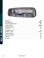 Preview for 2 page of Safe Fleet Rear view safety G Series Instruction Manual