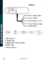 Предварительный просмотр 14 страницы Safe Fleet Rear view safety G Series Instruction Manual