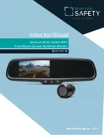 Safe Fleet Rear view safety RVS-772718 Instruction Manual preview