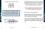 Preview for 4 page of Safe Fleet Rear view safety RVS-772718 Instruction Manual