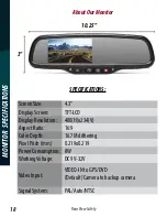 Предварительный просмотр 18 страницы Safe Fleet REAR VIEW SAFETY RVS-776718-DOS Instruction Manual