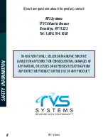 Предварительный просмотр 8 страницы Safe Fleet RVS systems G-Series Instruction Manual