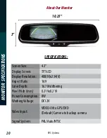 Предварительный просмотр 20 страницы Safe Fleet RVS systems RVS-M633 Instruction Manual