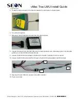 Preview for 2 page of Safe Fleet Seon vMax Trac Install Manual