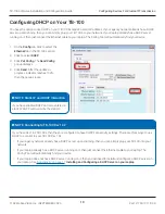 Предварительный просмотр 14 страницы Safe Fleet TB-100 Installation And Configuration Manual