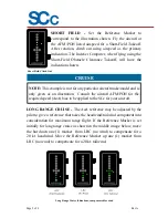 Предварительный просмотр 2 страницы SAFE FLIGHT SCc Quick Reference Manual