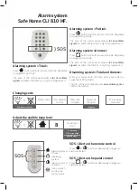 SAFE HOME CLI 810 HF Quick Start Manual preview