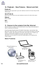 Preview for 12 page of SAFE HOME IP391W-HD Manual