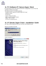 Preview for 14 page of SAFE HOME IP391W-HD Manual