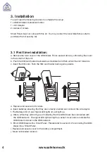 Preview for 4 page of SAFE HOME WS210 Manual