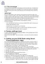 Preview for 6 page of SAFE HOME WS210 Manual