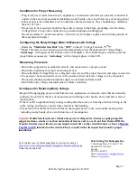 Preview for 4 page of Safe Living Technologies SLT-1039 Quick Start Manual