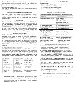 Preview for 4 page of SAFE-T-ALERT 70 Series User Manual