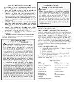 Предварительный просмотр 4 страницы SAFE-T-ALERT SA-339 User Manual