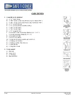 Предварительный просмотр 4 страницы Safe-t-Cover 1000 Series Assembly Instructions