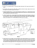 Предварительный просмотр 2 страницы Safe-t-Cover 800 Series Assembly Instructions