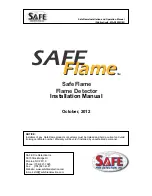 Safe SafeFlame SF200A Installation Manual preview