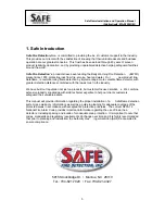 Preview for 5 page of Safe SafeFlame SF200A Installation Manual