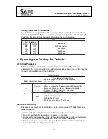 Preview for 20 page of Safe SafeFlame SF200A Installation Manual