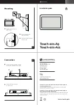 Preview for 1 page of SAFECONTROL Touch-101-A9 Installation Manual