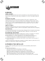 Preview for 6 page of SafeGuard SLT-600 User Manual