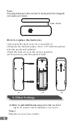 Предварительный просмотр 6 страницы SafeHome HTZSAFE 805A+MC User Manual