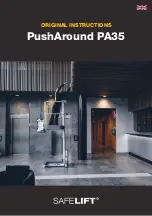 Safelift PushAround PA35 Original Instructions Manual preview