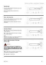 Preview for 61 page of Safeline Signature Operating And Instruction Manual