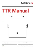 Предварительный просмотр 1 страницы Safeline TTR Manual