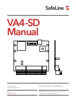 Предварительный просмотр 1 страницы Safeline VA4-SD Manual