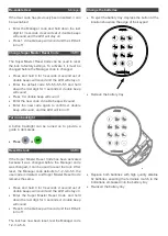 Предварительный просмотр 3 страницы Safelock Systems dormakaba LA GARD 700 Basic User Operating Instructions