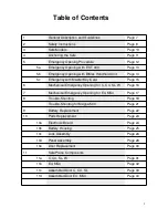 Preview for 5 page of Safeplace Magna 800C Technical Manual & Handheld Unit Manual