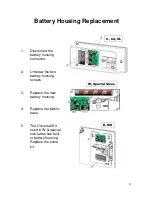 Preview for 25 page of Safeplace Magna 800C Technical Manual & Handheld Unit Manual