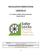 Safer Locks SAFER-BR-U4 Installation Instructions Manual preview