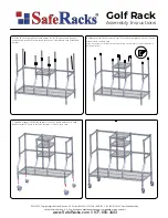 Preview for 4 page of SAFERACKS SR-STDGOLF Assembly Instructions