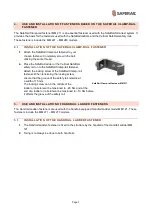 Предварительный просмотр 8 страницы SAFERAIL MM 111 Installation Manual