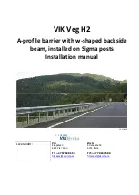 Saferoad VikOrsta VIK Veg H2 Installation Manual preview