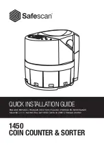 Safescan 1450 Quick Installation Manual preview