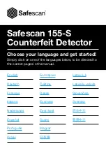 Safescan 155-S User Manual предпросмотр