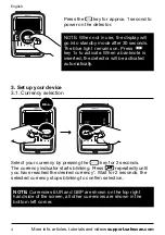 Предварительный просмотр 4 страницы Safescan 155-S User Manual