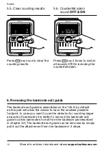 Предварительный просмотр 12 страницы Safescan 155-S User Manual