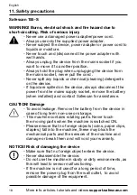 Предварительный просмотр 18 страницы Safescan 155-S User Manual