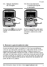 Предварительный просмотр 124 страницы Safescan 155-S User Manual