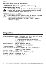 Предварительный просмотр 188 страницы Safescan 155-S User Manual