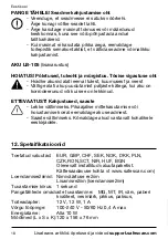 Предварительный просмотр 224 страницы Safescan 155-S User Manual