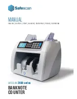 Safescan 2600 series User Manual предпросмотр