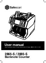 Preview for 1 page of Safescan 2865-S User Manual