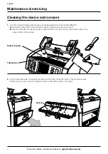 Предварительный просмотр 22 страницы Safescan 2985-SX User Manual